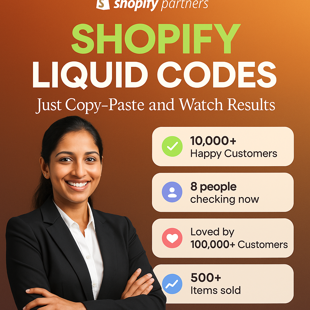 160+ Shopify Ultimate Liquid Codes
